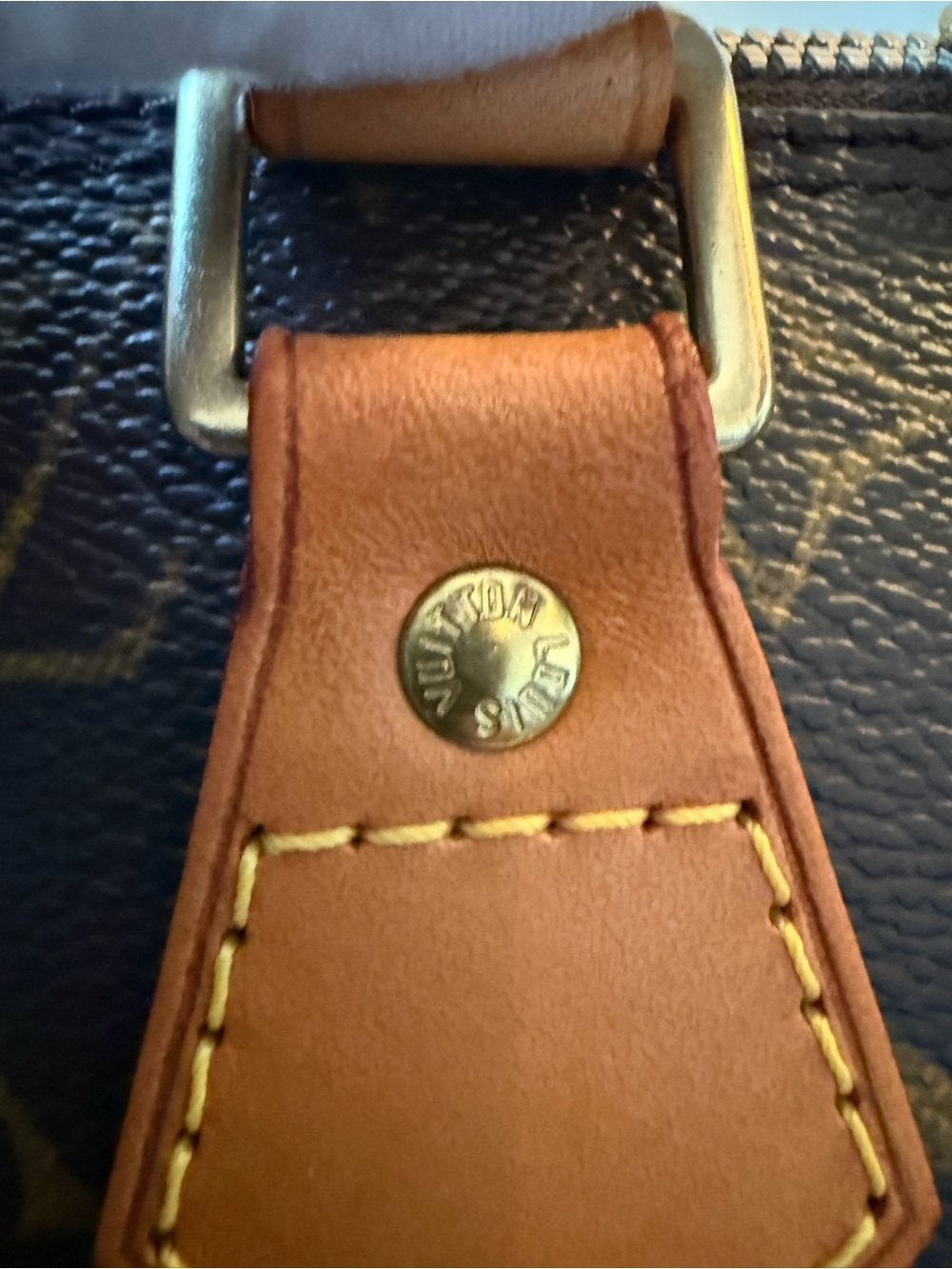 🔥Louis Vuitton Vintage Monogram Satchel Made in France, 1998 with COA🔥 - Picture 15 of 17